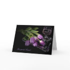 Anniversaire de l'ami - tulipes et vin