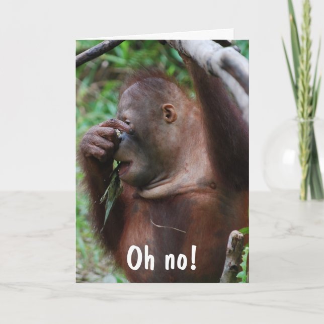 Carte Anniversaire de l'humorou (Devant)