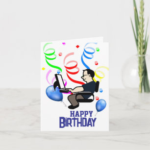 Carte Anniversaire de l'ingénieur logiciel