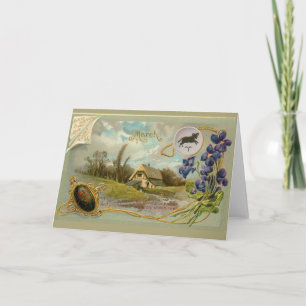 Carte Anniversaire de mars