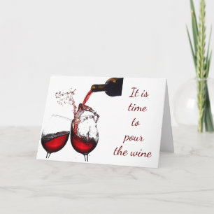 CARTE *ANNIVERSAIRE DE MON MEILLEUR AMI **POUR LE VIN*