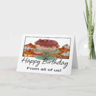 Carte Anniversaire - De Nous Tous - Business Anniv