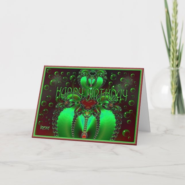 Carte Anniversaire de Peridot (Devant)