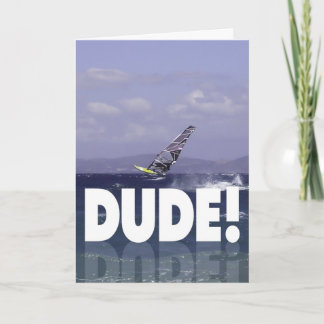 Carte Anniversaire de planche à voile pour lui