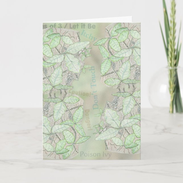 Carte Anniversaire de Poison Ivy (Devant)