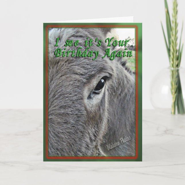 Carte Anniversaire de Porscha (Devant)