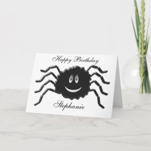 Carte Anniversaire de Spider