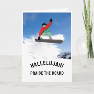 Carte Anniversaire de surfeur