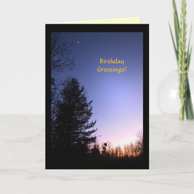 Carte Anniversaire de Twilight Moon (Devant)