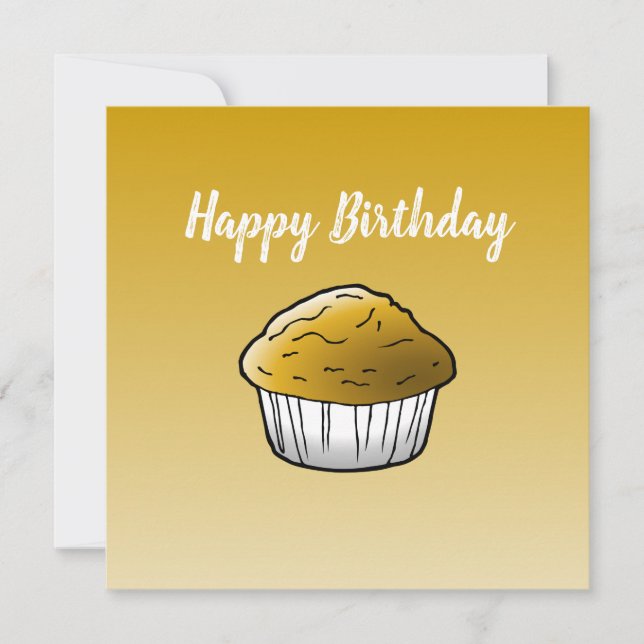 Carte Anniversaire de Vanilla Muffin (Devant)