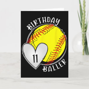 Carte Anniversaire des 11 ans Fille Douce Eleven Year Ol