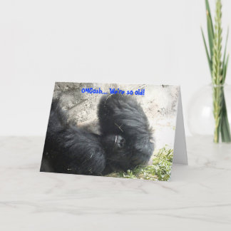 Carte Anniversaire des anciens amis