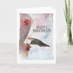 Carte Anniversaire des colibris