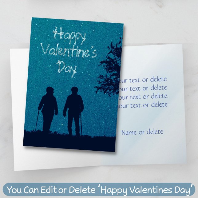 Carte Anniversaire des couples âgés Valentine Tous les b (Créateur téléchargé)