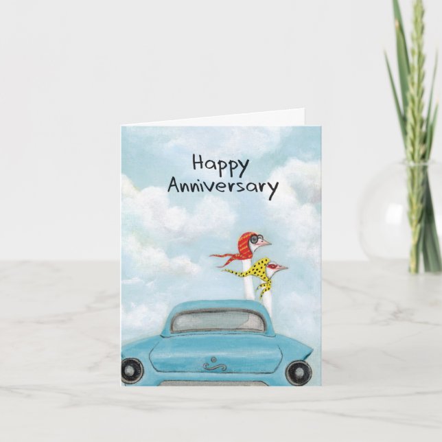Carte Anniversaire des Divas de conduite (Devant)