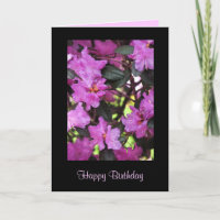 Anniversaire des fleurs de Rhododendron