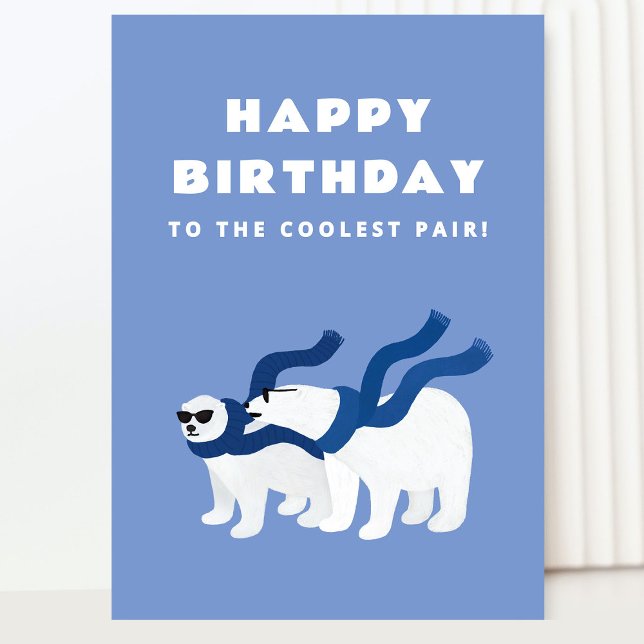 Carte Anniversaire des Jumeaux les plus frais (Créateur téléchargé)