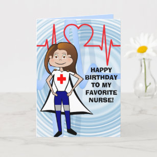 Cartes D Infirmiere D Anniversaire Zazzle Ca