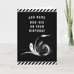 Carte Anniversaire d'Halloween