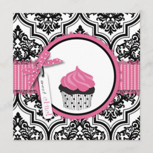 Carte Anniversaire d'impression de petit gâteau et de