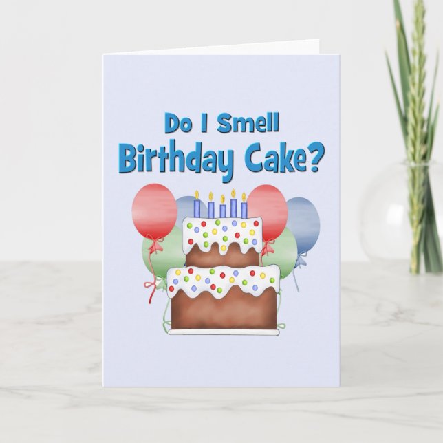 Carte Anniversaire drôle (Devant)