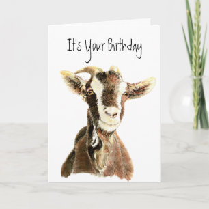 Carte Anniversaire drôle, Au-dessus de la colline, Vieux