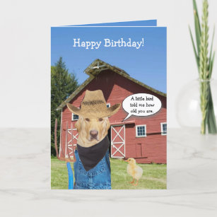 Cartes D Agriculteur D Anniversaire Zazzle Ca