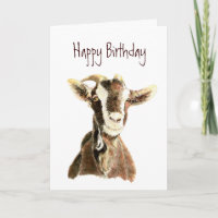 Anniversaire drôle, de la vieille chèvre qui vous