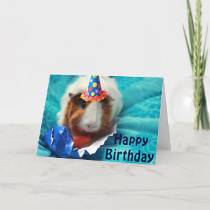 Carte Anniversaire du cochon
