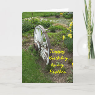 Carte Anniversaire du frère