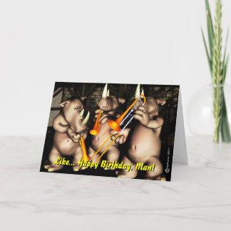 Carte Anniversaire du Jazz