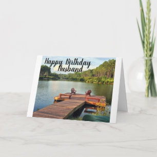 CARTE ANNIVERSAIRE DU MARI "ROMANTIQUE" ET "TRÈS AMOUREU