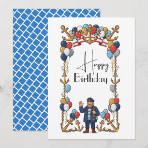 Carte Anniversaire du Marin