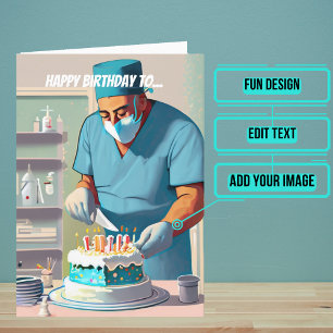 Carte Anniversaire du meilleur chirurgien
