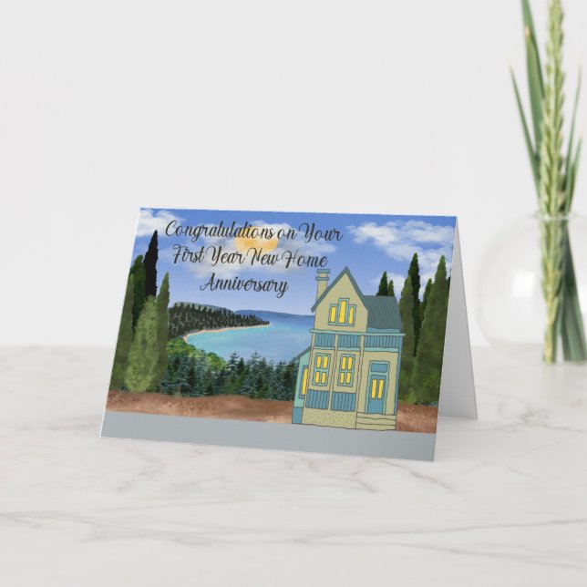 Carte Anniversaire du nouvel an (Devant)