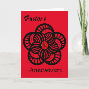 Carte Anniversaire du pasteur