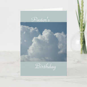 Carte Anniversaire du pasteur