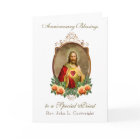 Anniversaire du prêtre Ordination Sacré Coeur Jésu