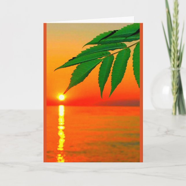 Carte Anniversaire Du Soleil Pour Son (Devant)