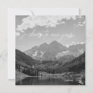 Carte anniversaire d'un an