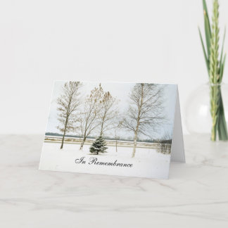 Carte Anniversaire d'une série d'hiver sur la mort1