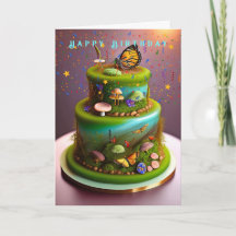 Anniversaire Enchanted Forest Papillons Champignon