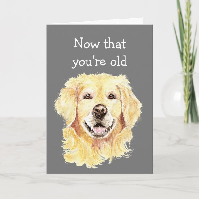 Carte Anniversaire Éteindre Musique Amusant Vieux Timbre (Devant)