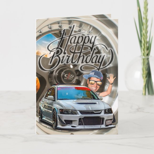 Carte anniversaire evo (Devant)