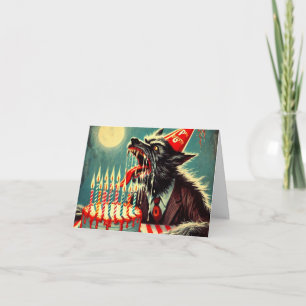 Carte Anniversaire fang-tastic