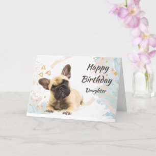 Carte  Anniversaire Fille Coupable Chien à chien françai