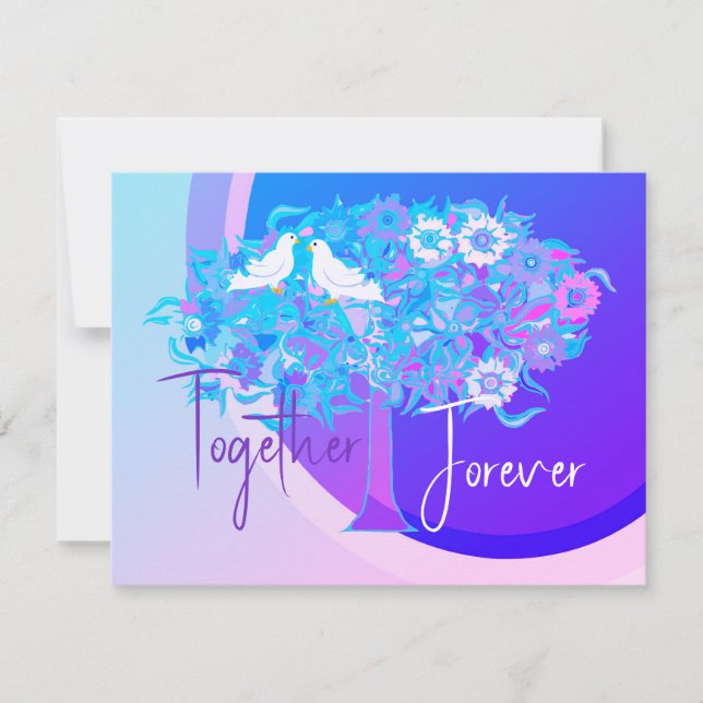 Carte Anniversaire Forever (Devant)