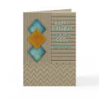 Anniversaire, gendre, Motif moderne de texture