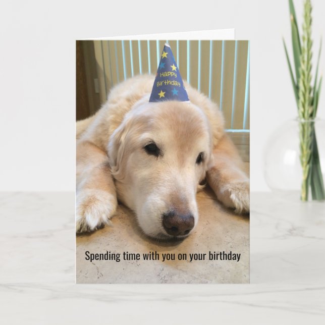Carte Anniversaire... Glace Sur Le Gâteau (Devant)