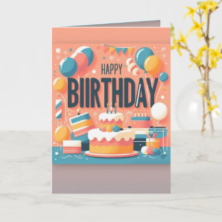 Carte anniversaire heureux